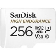 Sandisk SDSQQNR-256G-GN6IA High Endurance 256 GB 100/40MB/S Microsdxc C10 V30 Adaptörlü Hafıza Kartı