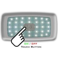 Sanel 12 Volt 34 Ledli İç Aydınlatma Dokunmatik Sıcak Beyaz Led Lamba
