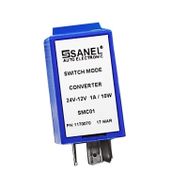 Sanel SMC01 1 Amper 24V 12V Voltaj Düşürücü Konvertör