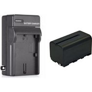 Sanger Sony NP-F750 Kamera ve Led 4.400 mAh Batarya Şarj Cihazı
