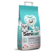 Sanicat Clunping White Gül Kokulu 8 lt Topaklanan Kedi Kumu