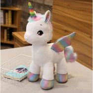 Sanlindou Beyaz Unicorn 40 cm Peluş Oyuncak
