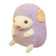 Sanlindou Mor Kuzu 40 cm Peluş Oyuncak