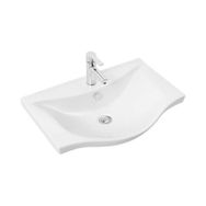 Sanovit Albatros 65 cm Beyaz Konsollu Lavabo