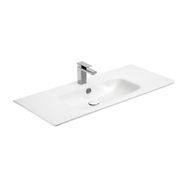 Sanovit Sharp 105 cm Beyaz Konsollu Süper İnce Lavabo