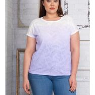 Şans 65N22744 Lila Kadın Bluz