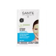 Sante Avokado Yağı ve Aloe Vera Yorgunluk Giderici Organik 2x4 ml Jel Yüz Maskesi