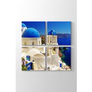Santorini Yunanistan Tablosu