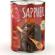 Sapphere 400 gr Kırmızı Etli Yetişkin Köpek Maması Konserve