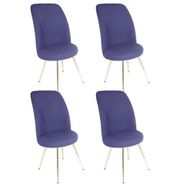 Saray 4 Adet - Lacivert Sandalye