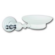 Saray Banyo Artemis Beyaz Krom Sabunluk