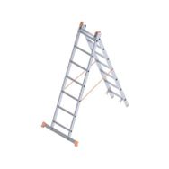 Saraylı 7207-A 2x7 Basamaklı A Tipi Sürgülü Merdiven