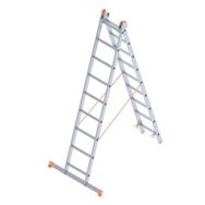 Saraylı 7209-A 2x9 Basamaklı A Tipi Sürgülü Merdiven
