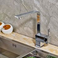 Sardıcı Kare Gordon Series Tam Takım Krom Lavabo Bataryası