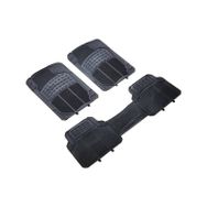Sare Tuning Audi A6 2014-2018 Araca Uyumlu Dekoratif Desenli Siyah Oto Paspas Takımı