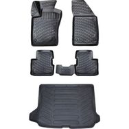 Sare Tuning Bmw 3 Serisi E46 4 Kapı Sedan 1997-2006 Siyah 4D Araca Özel Paspas ve Bagaj Havuzu