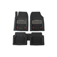 Sare Tuning Citroen Berlingo 2012-2015 Araca Uyumlu Krom Karbon Derin Havuzlu Siyah Oto Paspas Takımı