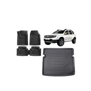 Sare Tuning Dacia Duster 4wd 2014 Model 3d Bagaj Havuzu ve 4D Luxury Havuzlu Paspas