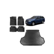 Sare Tuning Dacia Logan Mcv 3d Bagaj Havuzu ve 4D Luxury Havuzlu Paspas
