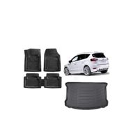 Sare Tuning Ford Kuga 2009 Sonrası 3d Bagaj Havuzu ve 4D Luxury Havuzlu Paspas