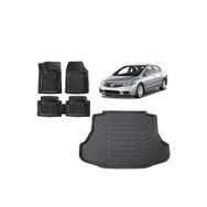 Sare Tuning Honda Civic Sedan FD6 3D Bagaj Havuzu ve 4D Luxury Havuzlu Paspas