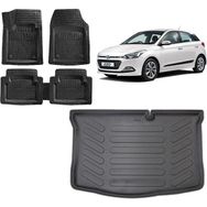 Sare Tuning Hyundai I20 2019 Model 3d Bagaj Havuzu ve 4D Luxury Havuzlu Paspas