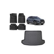 Sare Tuning Hyundai Tucson 2021 Model 3d Bagaj Havuzu ve 4D Luxury Havuzlu Paspas