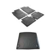 Sare Tuning Kia Rio HB 2005-2011 Premium Siyah Havuzlu Paspas ve Bagaj Havuzu