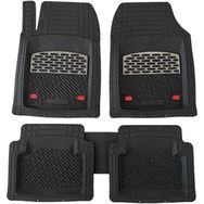 Sare Tuning Mitsubishi L400 Araca Uyumlu Krom Karbon Derin Havuzlu Siyah Oto Paspas Takımı