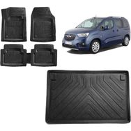 Sare Tuning Opel Combo 2022 Model 3d Bagaj Havuzu ve 4D Luxury Havuzlu Paspas