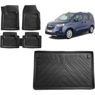 Sare Tuning Opel Combo 2023 Model 3d Bagaj Havuzu ve 4D Luxury Havuzlu Paspas