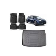 Sare Tuning Renault Megane 3 Hatchback 2015 Model 3d Bagaj Havuzu ve 4D Luxury Havuzlu Paspas