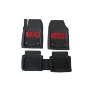 Sare Tuning Suzuki Swift Araca Uyumlu Krom Kırmızı Derin Havuzlu Siyah Oto Paspas Takımı