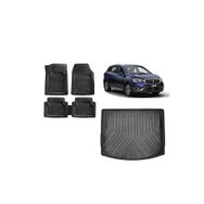 Sare Tuning Suzuki Sx4 S-cross Üst Kademe 2023 Model Siyah 3D Bagaj Havuzu ve 4D Luxury Havuzlu Paspas