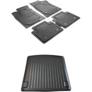 Sare Tuning Volkswagen Passat B6 2005-2010 Siyah Premium Havuzlu Paspas ve Bagaj Havuzu