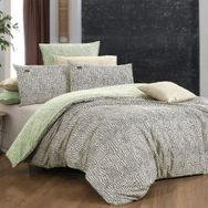 Sarev Aviano Fancy Poplin Tek Kişilik Nevresim Takımı - 160 x 220 cm - Renkli