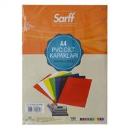 Sarff 15201003 Plastik Opak A4 160 Mic Şeffaf Cilt Kapağı
