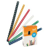 Sarff 15312017 100'lü 10 mm Delux Beyaz Plastik Spiral