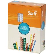 Sarff 15312061 25 mm 50'li Beyaz Plastik Spiral
