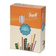 Sarff 22 mm 50 Adet Beyaz Plastik Spiral