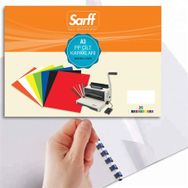 Sarff 450 Micron A3 Opak Beyaz PP Kapak 50'li Paket