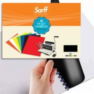 Sarff 450 Micron A3 Opak Siyah PP Kapak 50'li Paket