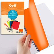 Sarff 450 Micron A4 Opak Turuncu PP Kapak 50'li Paket