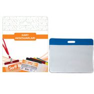 Sarff 7.5x9.5 cm 10 Adet Mavi Kart Poşetleri Blister
