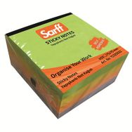 Sarff 75x75 mm 400 Yaprak Spring Renkler Yapışkanlı Not Kağıdı