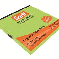Sarff 75x75 mm 80 Yaprak Neon Yeşil Yapışkanlı Not Kağıdı