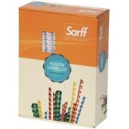Sarff Bind 10 mm Beyaz Plastik Spiral