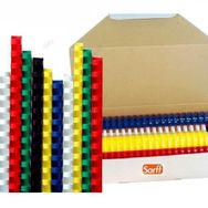 Sarff Bind 14 mm Kırmızı Plastik Spiral