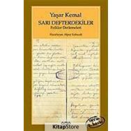 Sarı Defterdekiler Yaşar Kemal Yapı Kredi Yayınları