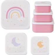 Saro 3'lü Rainbow Beslenme Atıştırma Kutusu